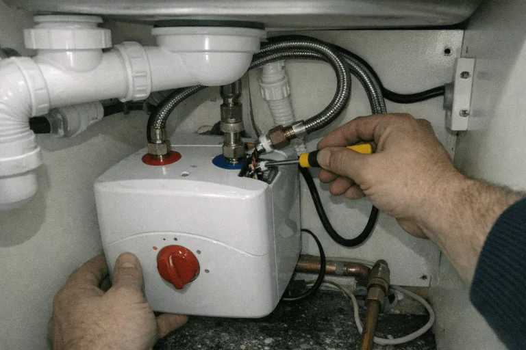 Arbeiten an der Spüle